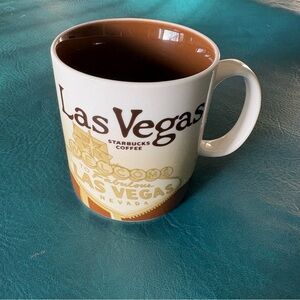 Starbucks 2012 Las Vegas Ceramic Collector Travel Series Coffee Tea Mug Cup